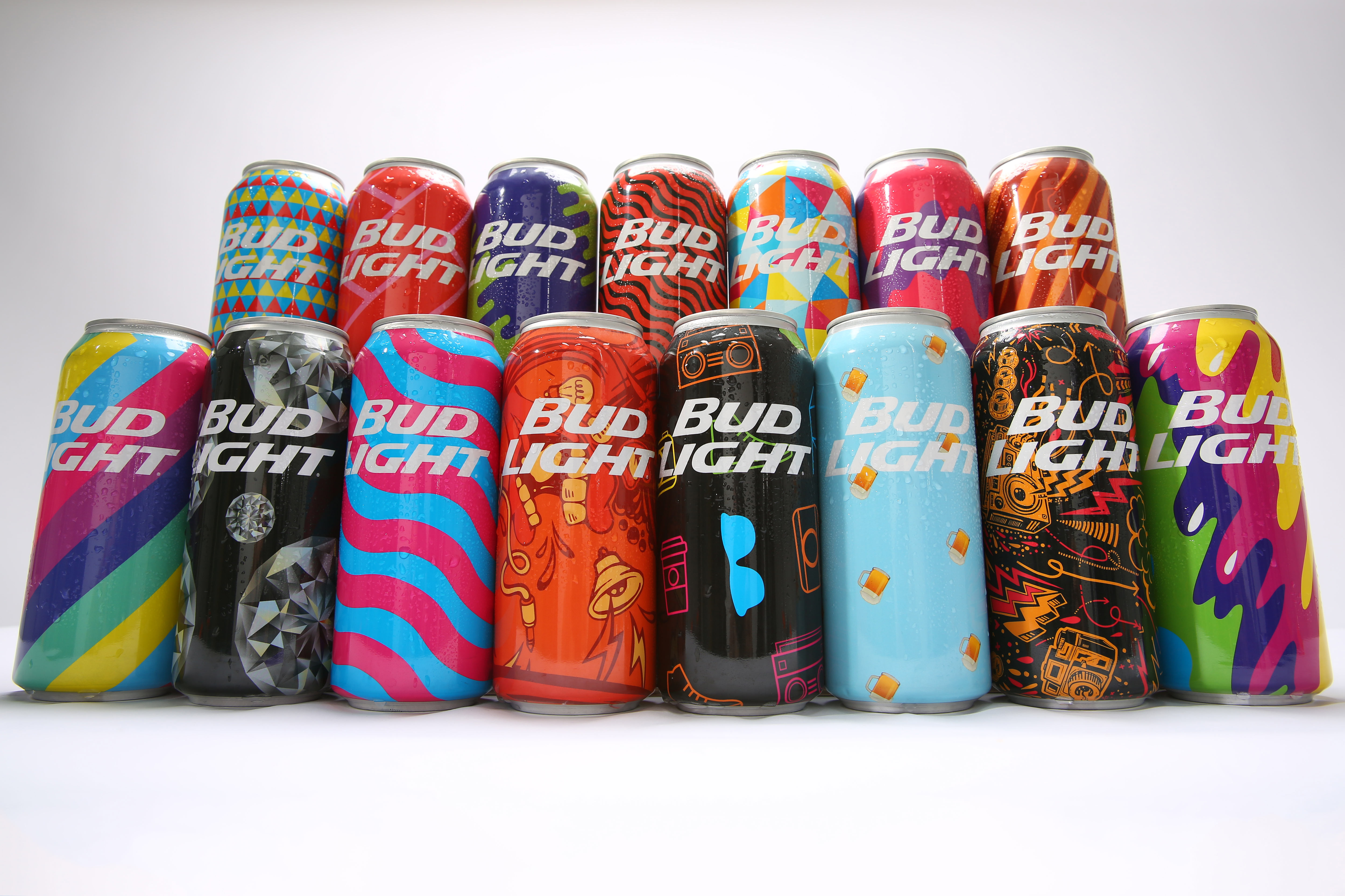 Bud Light Releases Limited Edition Festival Cans for Summer Partnership with 2015 Mad Decent Block Party