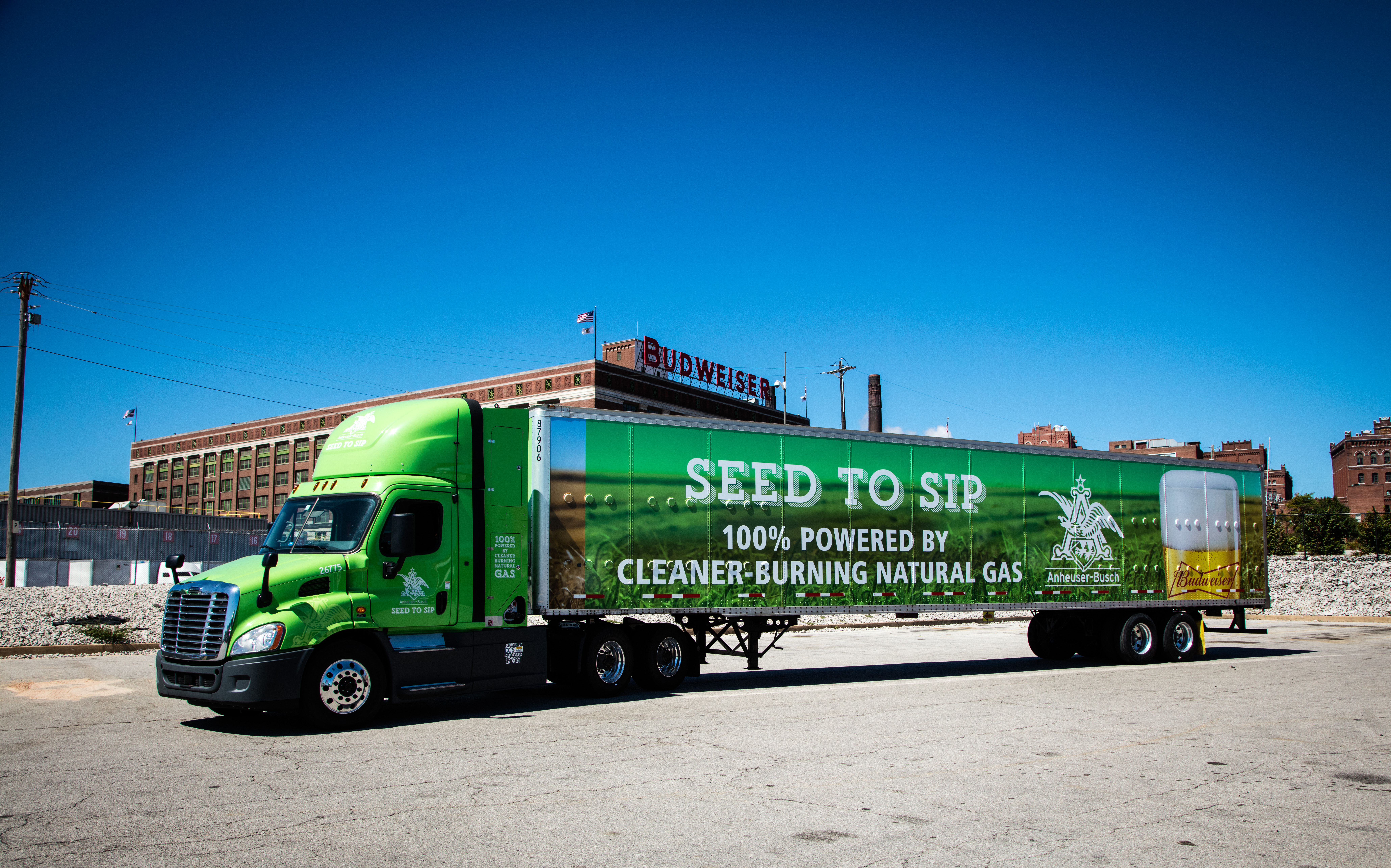 Anheuser-Busch Reduces Carbon Emissions with St. Louis Trucking Fleet Conversion