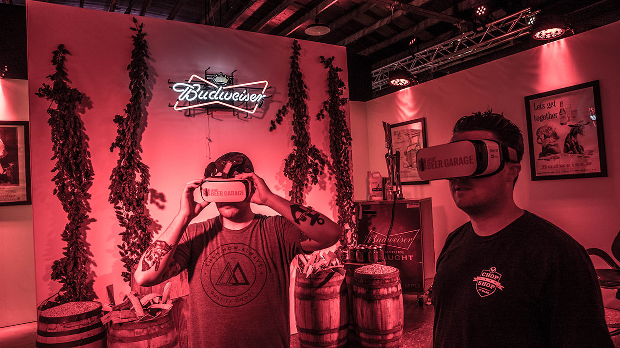 Visitors were transported to the iconic St. Louis Brewery via a 4D Immersive Reality experience.