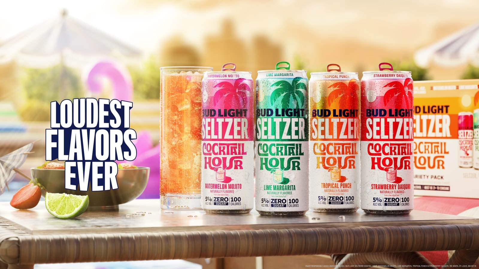 Bud Light Seltzer Makes Summer Happy Hour Even Louder With New Limited-Edition Cocktail Hour Pack