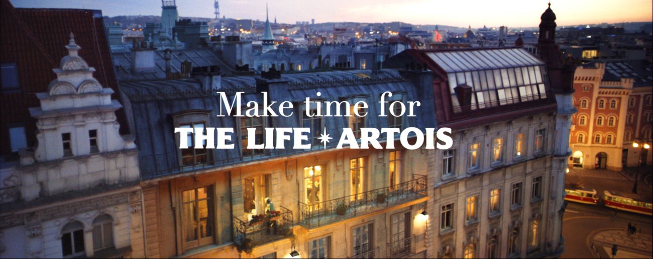 STELLA ARTOIS® INVITES YOU TO MAKE TIME FOR THE LIFE ARTOIS BY SIGNING OFF AND DINING IN