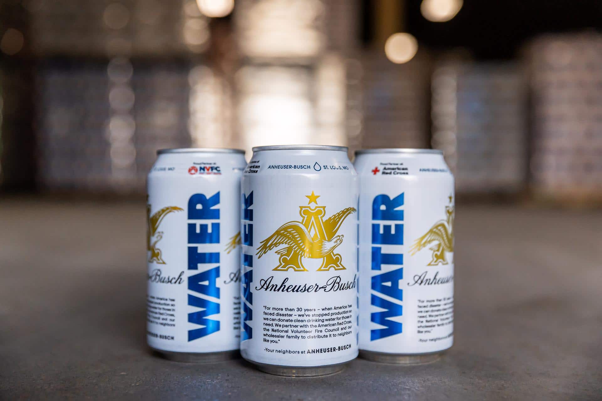 Anheuser-Busch Renews Partnership with National Volunteer Fire Council to Deliver 1.5 Million Cans of Emergency Drinking Water to Local Fire Departments Across the United States