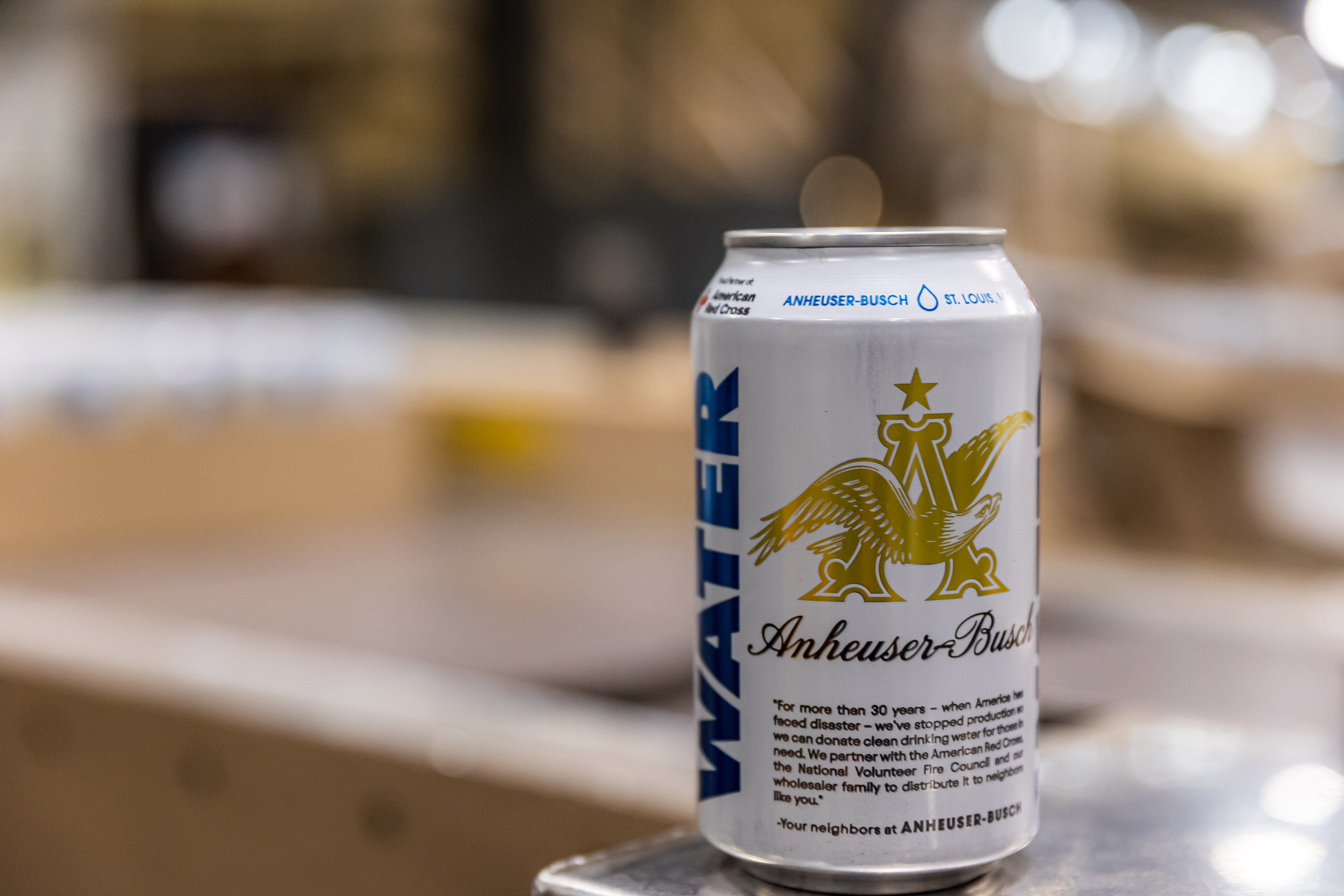 Anheuser-Busch Delivering More Than 50,000 Cans of Emergency Drinking Water to Support Firefighters Battling the Oak Fire in California