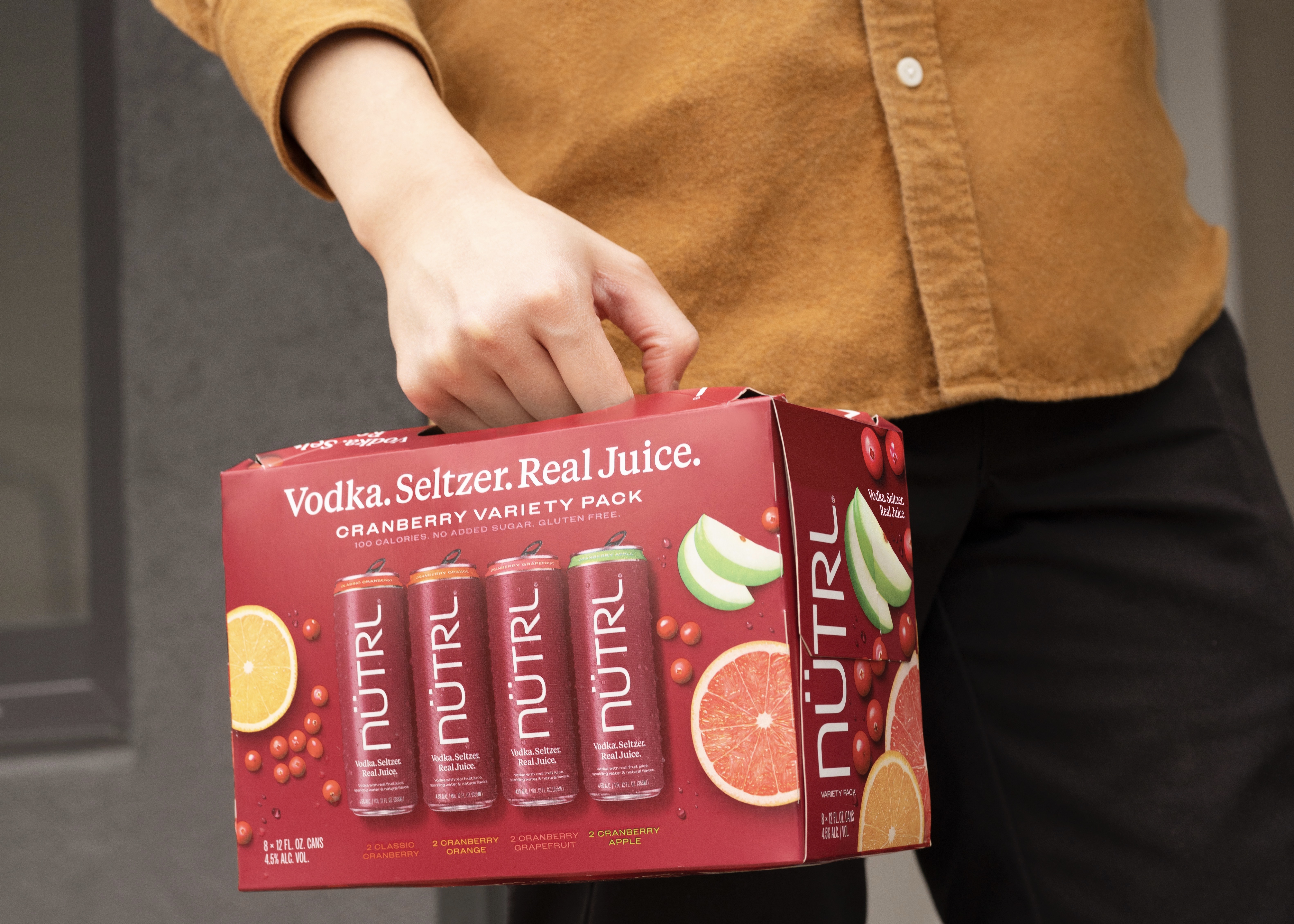 Anheuser-Busch’s NÜTRL Relaunches Nationwide Fan-Favorite Cranberry Variety Pack Made with Simple Ingredients: Real Vodka, Seltzer and Real Juice.