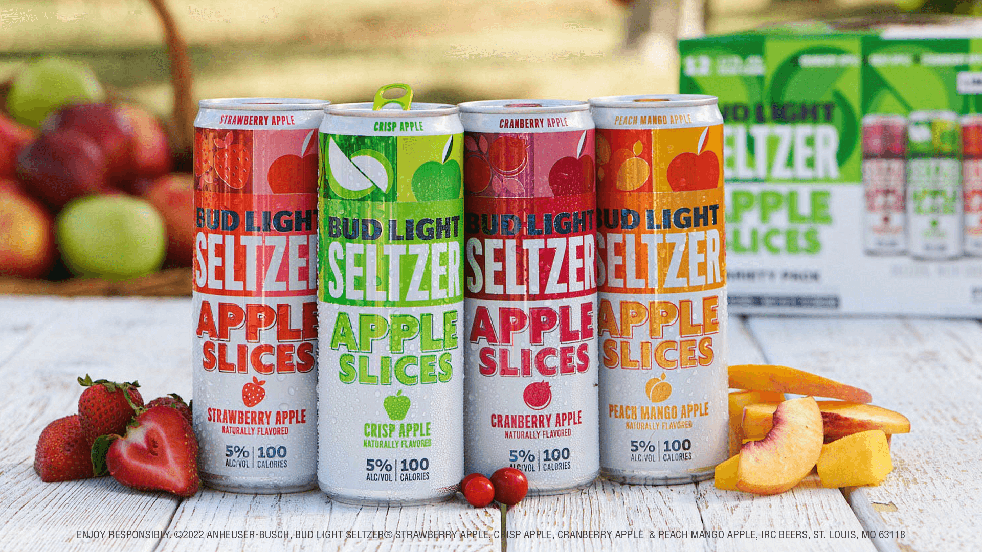 Bud Light Seltzer Introduces New Limited-Edition Apple Slices Variety Pack in Effort to Save Pumpkins Across the Country and