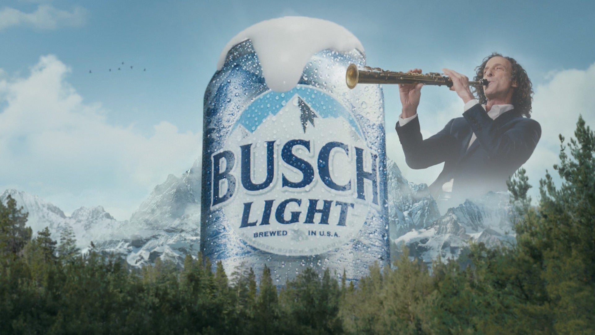 Busch Light and Kenny G Are Heading for the Mountains, and the Super Bowl