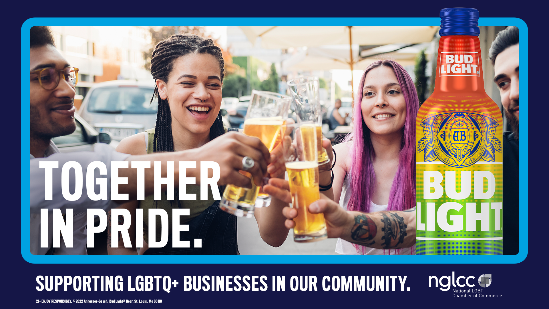 Bud Light Joins Forces with the NGLCC to Support Local LGBTQ+ Businesses Across the Country